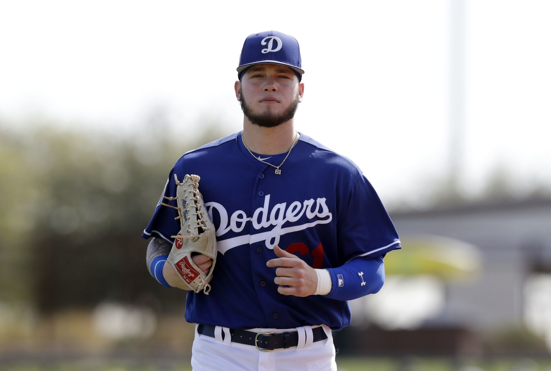 Indians Dodgers Spring Baseball